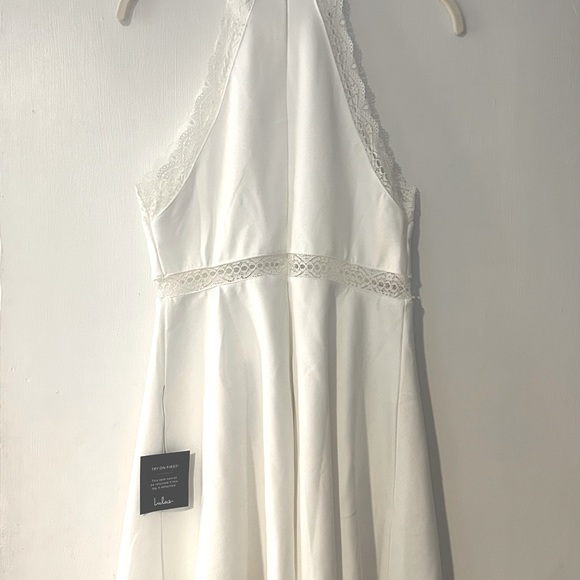 Lulus white dress with tags still on - Picture 2 of 3